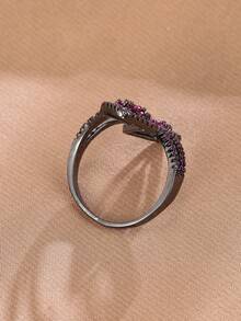 1pc European And American Style New Inlay Open Ring