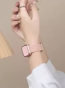 1pc Men Women Nylon Loop Watch Band Compatible With Apple Watch Band Compatible With Apple Watch 42mm 38mm 40mm 41mm 44mm 45mm 46mm 49mm Fashion Smart Watch Replacement Watch Strap For Series Ultra2 Ultra SE2 SE 11 10 9 8 7 6 5 4 3 2 1 For Women As A Gift For Students Returning To School