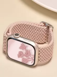 1pc Men Women Nylon Loop Watch Band Compatible With Apple Watch Band Compatible With Apple Watch 42mm 38mm 40mm 41mm 44mm 45mm 46mm 49mm Fashion Smart Watch Replacement Watch Strap For Series Ultra2 Ultra SE2 SE 11 10 9 8 7 6 5 4 3 2 1 For Women As A Gift For Students Returning To School