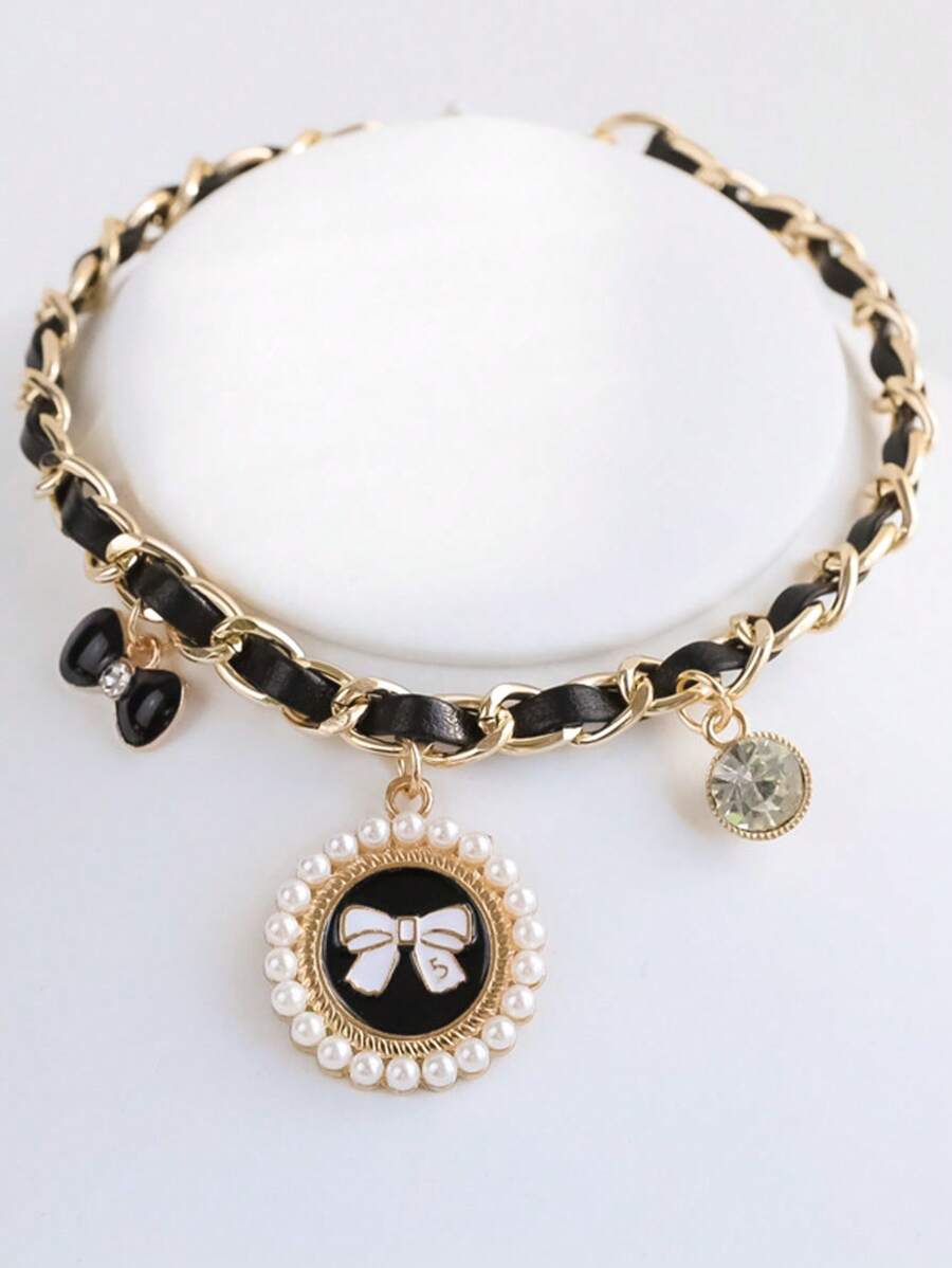 Dây chuyền Thú cưng - màu đen - Xem 1