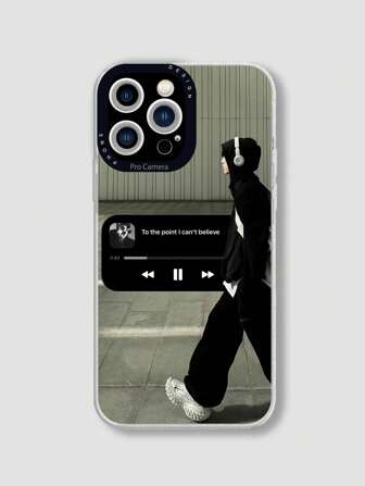 Music Themed Tpu Phone Case For Men Compatible With Apple And Samsung Phones