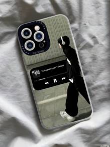 Funda de teléfono de TPU con tema musical compatible con teléfonos Apple y - Multicolor - Ver 3
