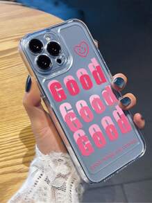Letter Graphic Fashion Design Phone Case For Daily Use
