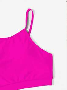 SHEIN Swim Damskie Tankini Prosty Casual