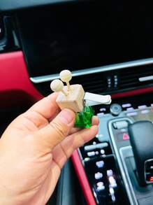 1 Chữ Cái Đồ Họa Chai Nước Hoa Rỗng Thiết Kế Cửa Thoát Khí Ô Tô Vật Trang Trí - Nhiều màu - Xem 2