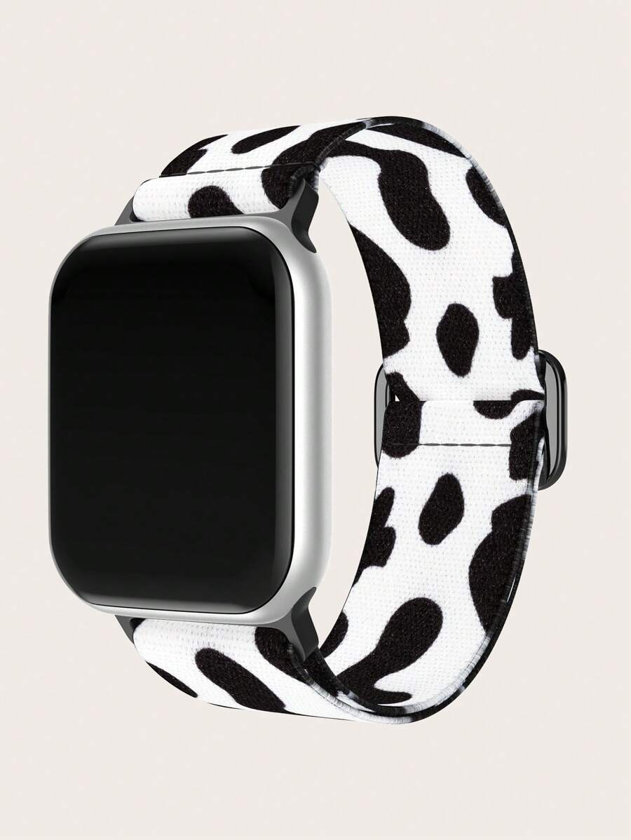 1 dây đeo đồng hồ Apple Watch dành cho nam nữ có họa tiết bò bằng nylon 45/49/38/40/41/42/44mm, tương thích với Apple Watch Ultra/SE/8/7/6/5/4/3/2/1 Dây đeo đồng hồ Apple - Nhiều màu - Xem 1