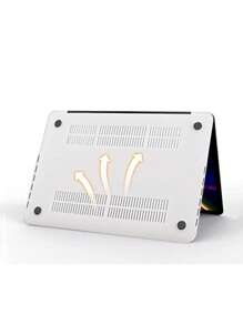 2 piezas Funda para ordenador con patrón de tinte de salpicadura de plástico compatible con Macbook Air - Multicolor - Ver 3