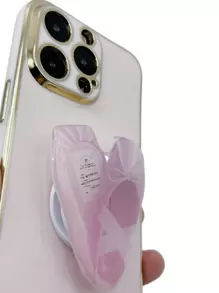 1 giày ba lê Thiết kế đế kẹp điện thoại tự dính - Hồng - Xem 1