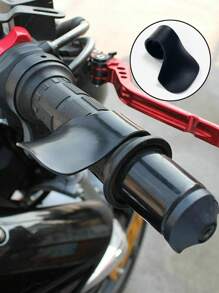 1pc Black Plastic Motorcycle Handle Accelerator - Black - View 1
