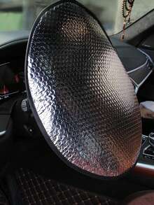 1入組PVC防燙車遮陽板,汽車遮陽板 - 銀色 - 查看 4