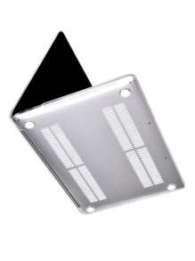 2pcs Clear Laptop Case Compatible With Macbook - Clear - View 2