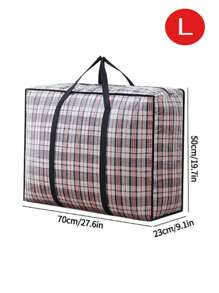 Túi dệt đa chức năng, lưu trữ dung tích lớn, túi di động, quần áo, chăn, chăn, túi hành lý, khóa kéo, túi xách, túi đựng đồ gia dụng, đồ trang trí túi du lịch, đồ trang trí mùa thu, đồ trang trí lễ hội, đồ trang trí phòng, đồ trang trí nhà cửa, đồ trang trí phòng ngủ, đồ tổ chức, đồ lưu trữ gia đình, áo phông trắng nữ, quần đen nữ, quần áo mùa đông cho nữ, váy, - màu đen - Xem 3