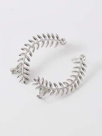 1雙樹葉設計耳爬