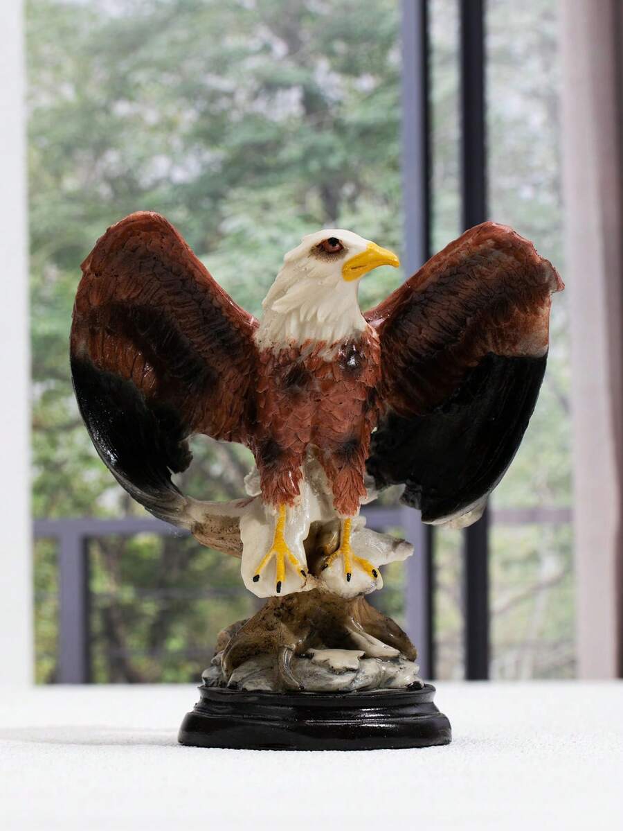 1 cái Polyresin trang trí thủ công, trang trí thiết kế đại bàng sáng tạo cho gia đình - Nhiều màu - Xem 1