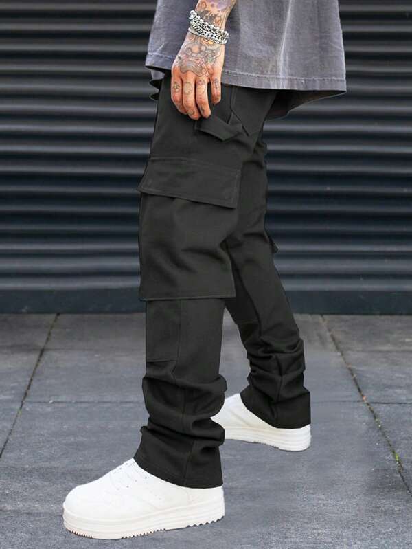 Manfinity EMRG Men Flap Pocket Cargo Pants SHEIN USA