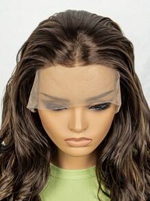 13 X 3 Lace Front Extra Long Body Wave Synthetic Wig - Piano Color - View 6