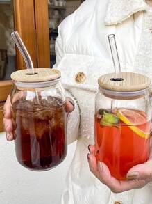 1入組透明玻璃杯子 - 無色 - 查看 5