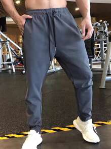 Manfinity Sport Corelite Quần Thể thao Nam - Màu xanh hải quân - Xem 1