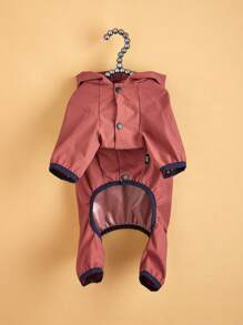 1 bình gia vị di động, hộp gia vị đồ họa khẩu hiệu PP hiện đại cho nhà bếp - Đỏ - Xem 3