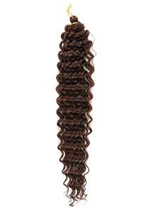 Medium Synthetic Crochet Hair Braid - Black - View 1