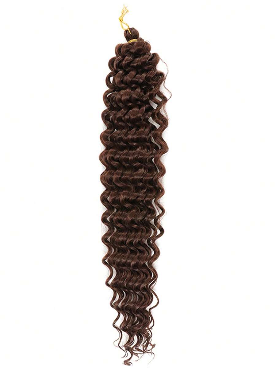 Medium Synthetic Crochet Hair Braid - Black - View 1