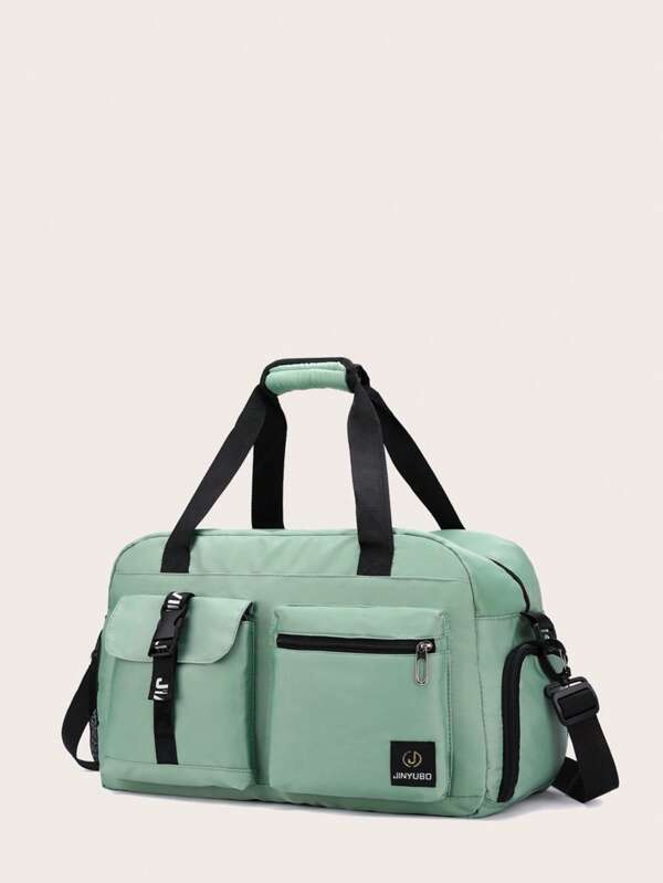 JIAKALIE حقيبة تدريب سعة كبيرة، حقيبة سفر، حقيبة رياضية للرياضة واللياقة البدنية والتمارين والعطلات للرجال والنساء، حقيبة جيم متينة وحقيبة اليوغا