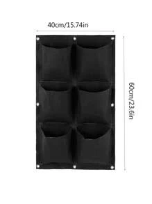 1入組素色懸掛植物種植袋