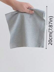 1box Solid Color Cleaning Rag - Pink - View 2