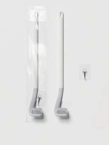 1pc Long Handle Cleaning Brush - Blue - View 3