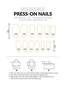 YTJ Transform Your Nails with 24pcs Extra Long Coffin Flower Print Rhinestone & Pearl Decor Blush Fake Nail & 1pc Nail File & 1sheet Tape - Pink - View 3