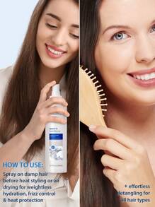 MCHOIX 免洗護髮素保濕霜粗糙頭髮精華噴霧修復受損頭髮