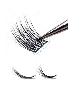 1box 12 Rows C D Curl Single Dense Row Planting Individual Eyelashes Lash Clusters, Eyelash Clusters, Individual Eyelashes, Lashes, Fake Lashes