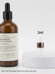 5pcs 2ml Clear Empty Oil Subpackage Bottle,Empty Transparent Dispenser Container for Travel Size Cosmetics,Empty Cosmetic Refillable Travel Containers Plastic Hair Spray Bottle Sprayer for Perfume Skincare Makeup Lotion - Clear - View 5