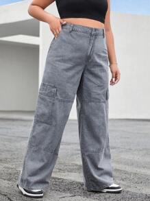 Coolane Plus Flap Pocket Side Cargo Jeans