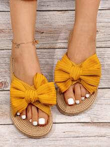 Dép bệt Nữ - Màu vàng - Xem 2