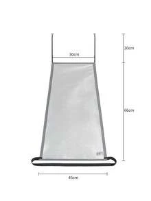 1pc Stroller Sun Shade And Blackout Cover, Stops 99% Of Sun Rays (UPF50+) - Grey - View 4