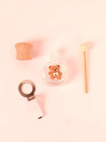 1 cái Bear & Bow Decor Glass Car Air Outlet Ornament - Nhiều màu - Xem 3