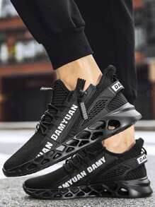 Giày thể thao nam - màu đen - Xem 4