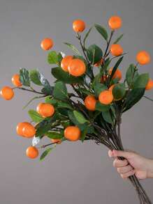 1入組人造橘色 - 橘色 - 查看 2