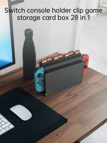 28-In-1 Game Card Cartridge Storage Case For Nintendo Switch - Black - View 7