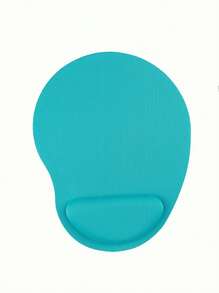 1入組素色鼠標墊帶腕托 - 薄荷藍 - 查看 1