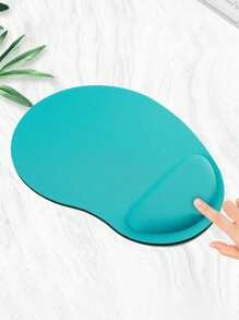 1入組素色鼠標墊帶腕托 - 薄荷藍 - 查看 6