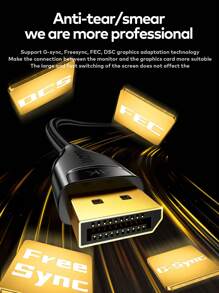 連接線-DP8K數據線 - 黑色 - 查看 3