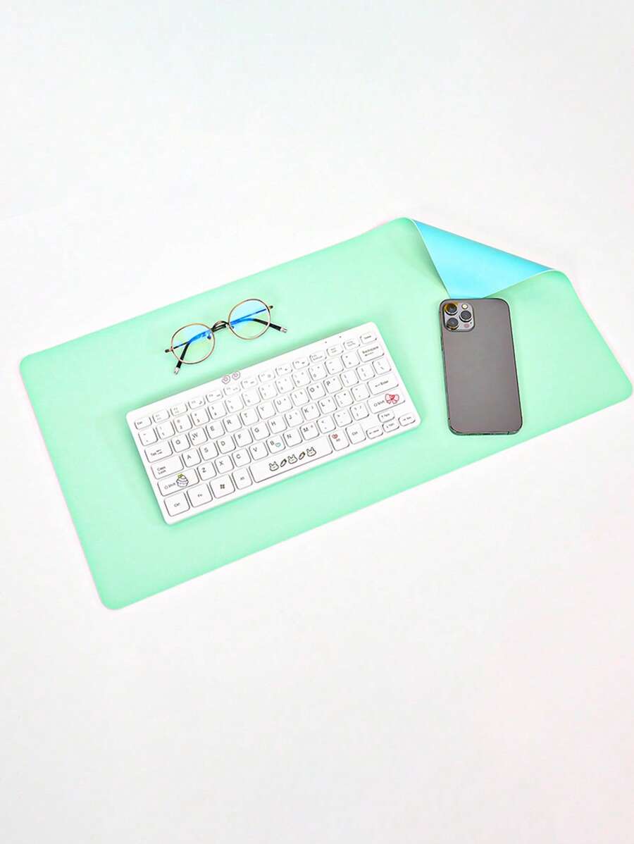 1 Miếng Lót Chuột Màu Trơn, Bàn Văn Phòng Đa Năng Đơn Giản Cho Văn Phòng - Nhiều màu - Xem 1