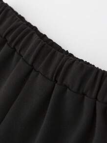 SHEIN Bộ hai mảnh Gái Con số Lá thư Giải trí - Nhiều màu - Xem 3