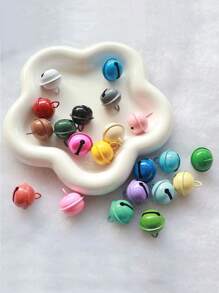 10pcs Random Color Pet Bell For Dog And Cat For Decoration - Multicolor - View 1