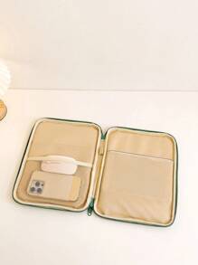 多功能大容量防水電腦包 - 綠色 - 查看 2