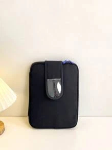 Minimalist Shockproof Laptop Bag - Black - View 2