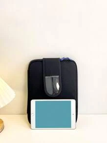 Minimalist Shockproof Laptop Bag - Black - View 5