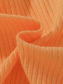 SHEIN Baby Girl Two Tone Tank Top & Shorts - Multicolor - View 6